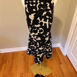 Banana Republic Black and Cream Skirt Set